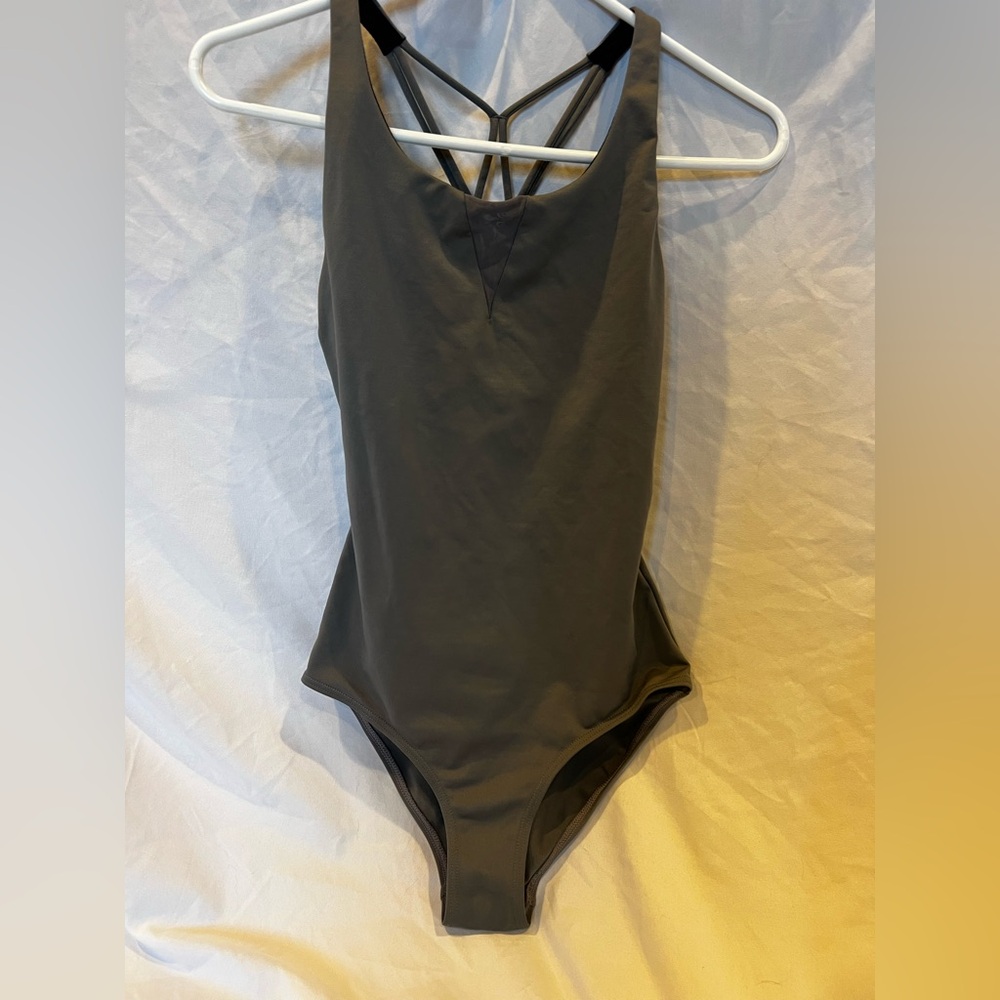 Grey Capizio women’s leotard